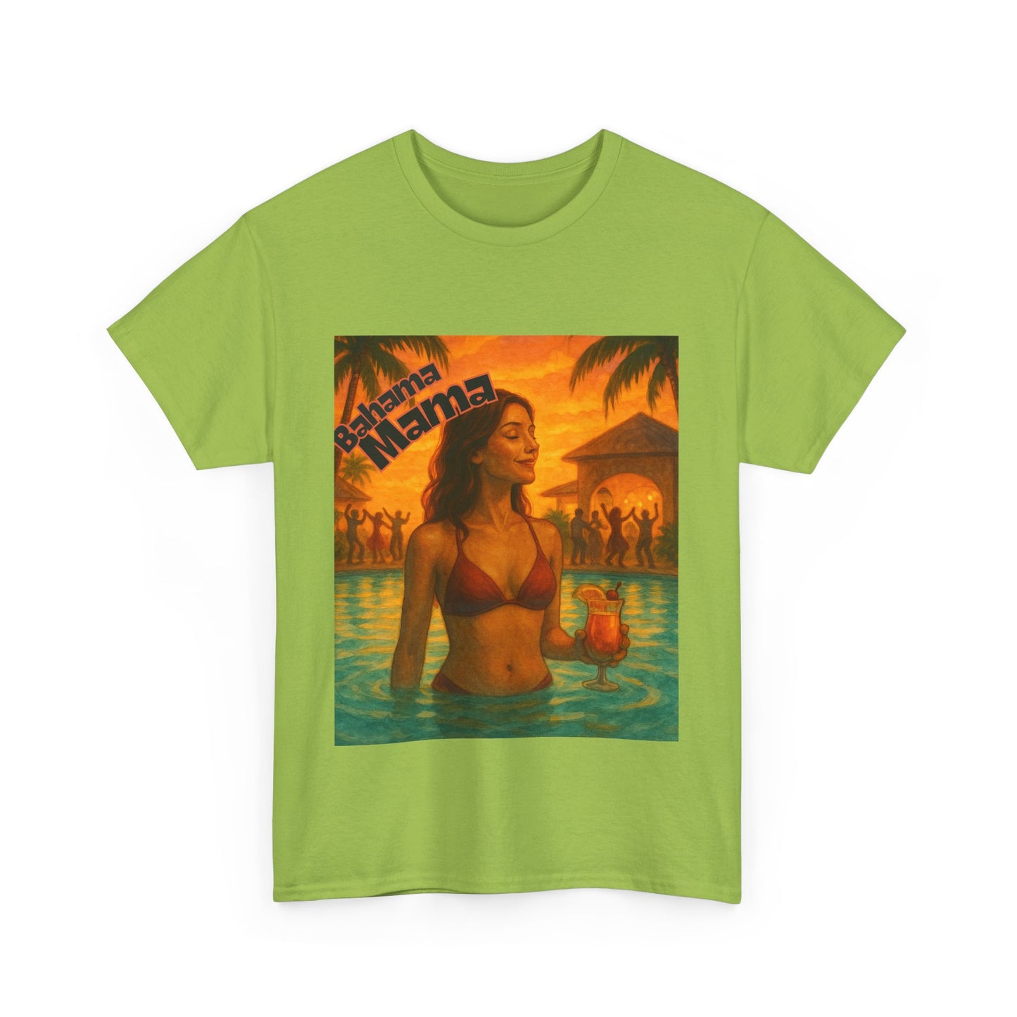 Beach Vibes Unisex Heavy Cotton Tee - Tropical Mama Design