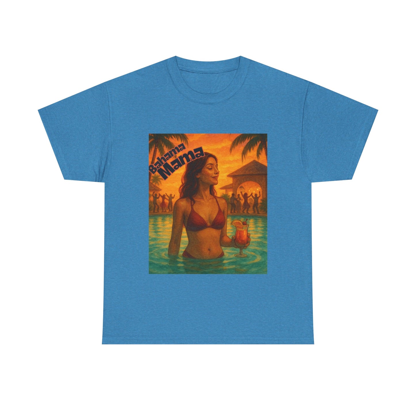 Beach Vibes Unisex Heavy Cotton Tee - Tropical Mama Design