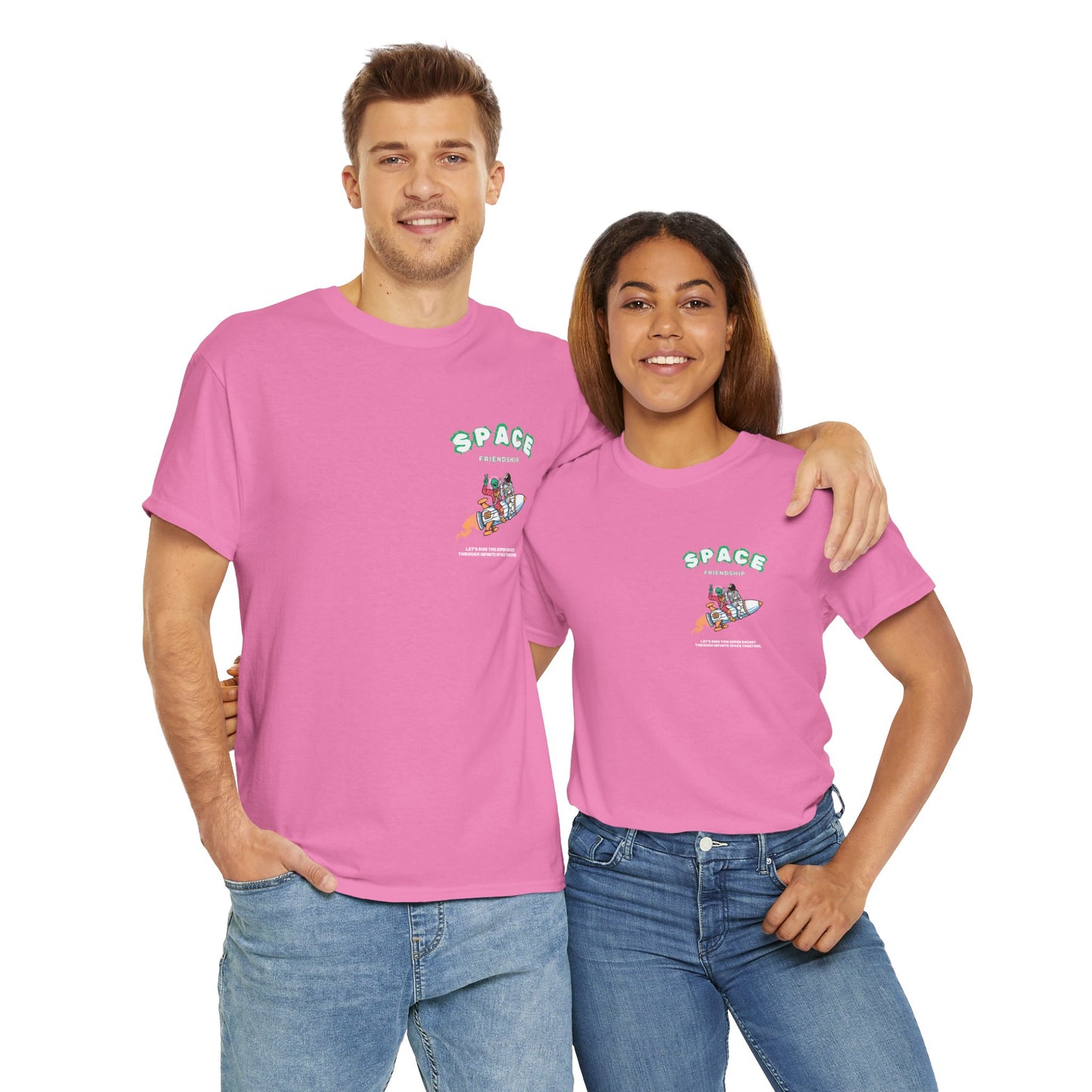 Cosmic Escape Tee, Fun Graphic T-Shirt, Unisex Casual Wear, Summer Vibes Gift, Festival Outfit Idea