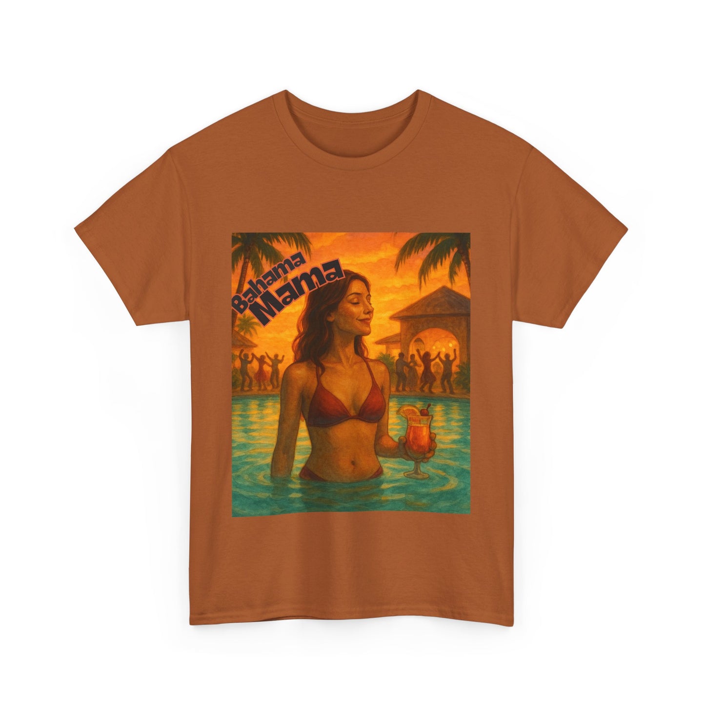 Beach Vibes Unisex Heavy Cotton Tee - Tropical Mama Design