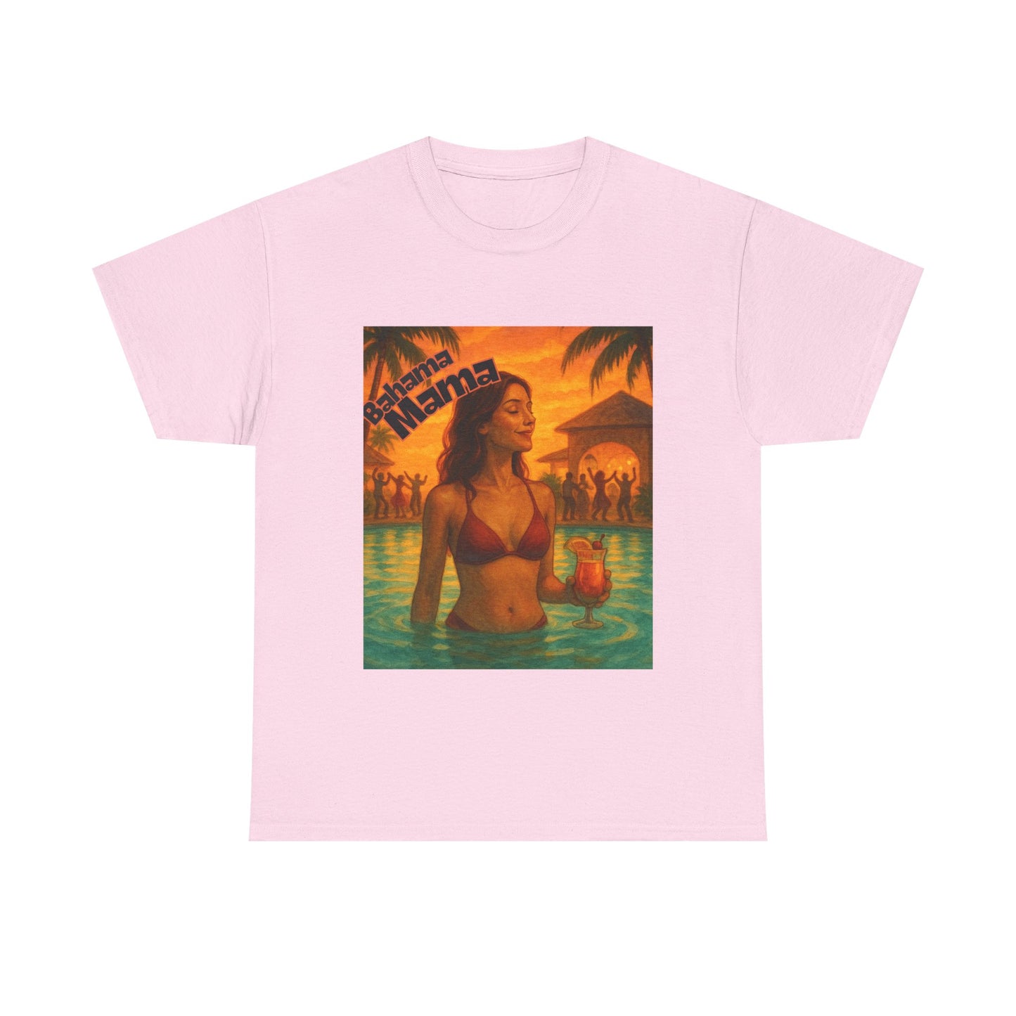 Beach Vibes Unisex Heavy Cotton Tee - Tropical Mama Design