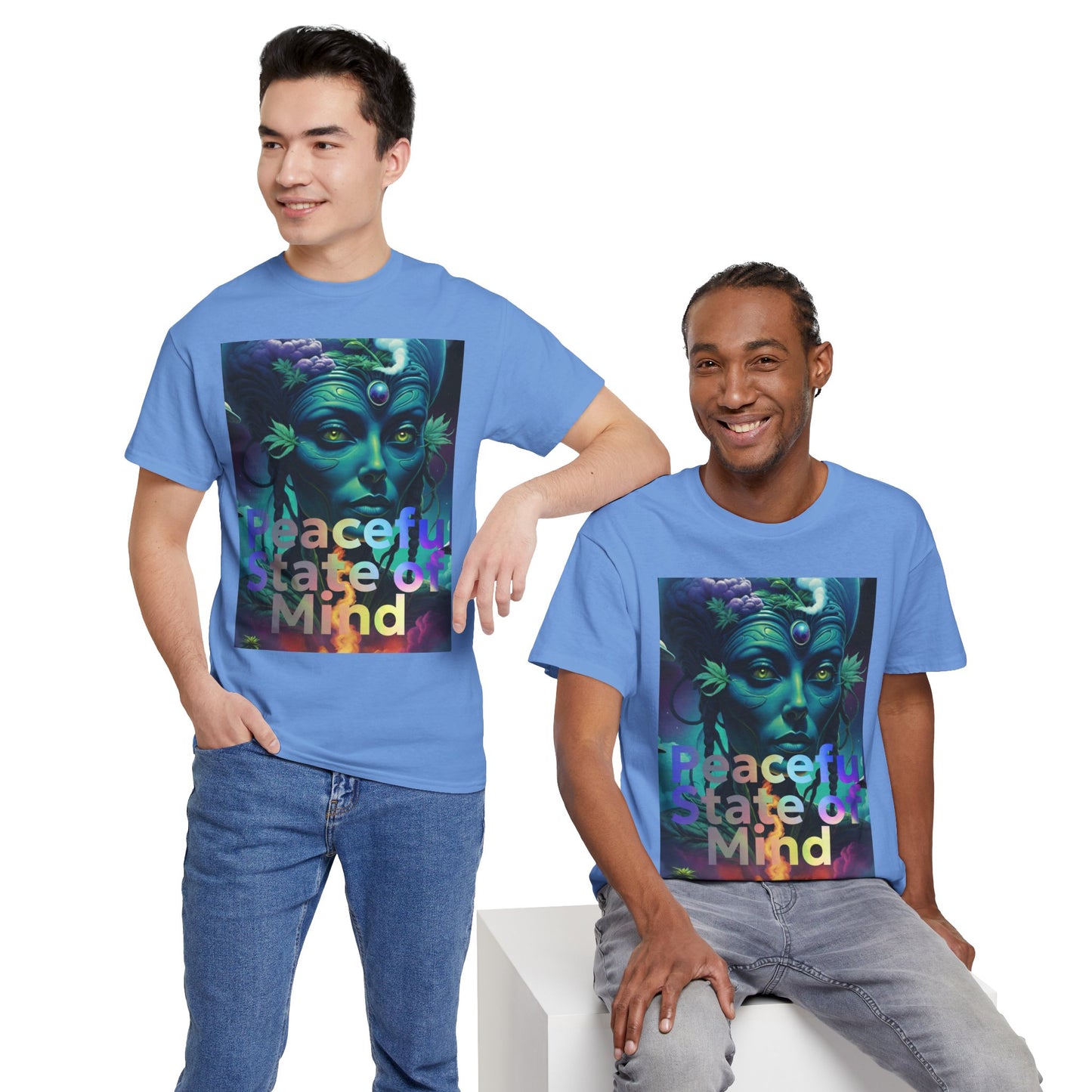 Peaceful State of Mind Unisex Heavy Cotton Tee