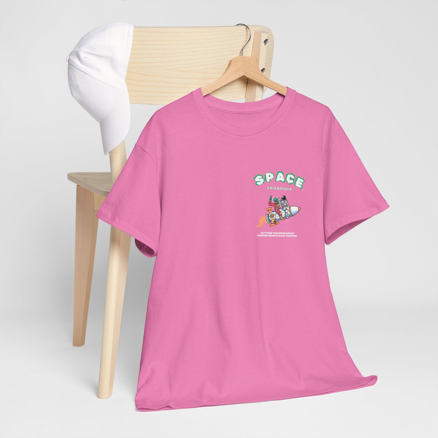 Cosmic Escape Tee, Fun Graphic T-Shirt, Unisex Casual Wear, Summer Vibes Gift, Festival Outfit Idea