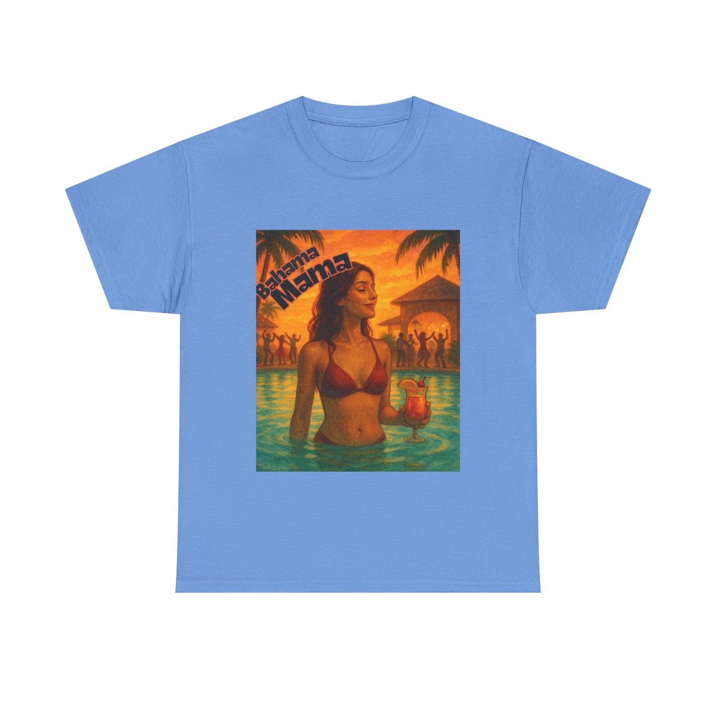 Beach Vibes Unisex Heavy Cotton Tee - Tropical Mama Design