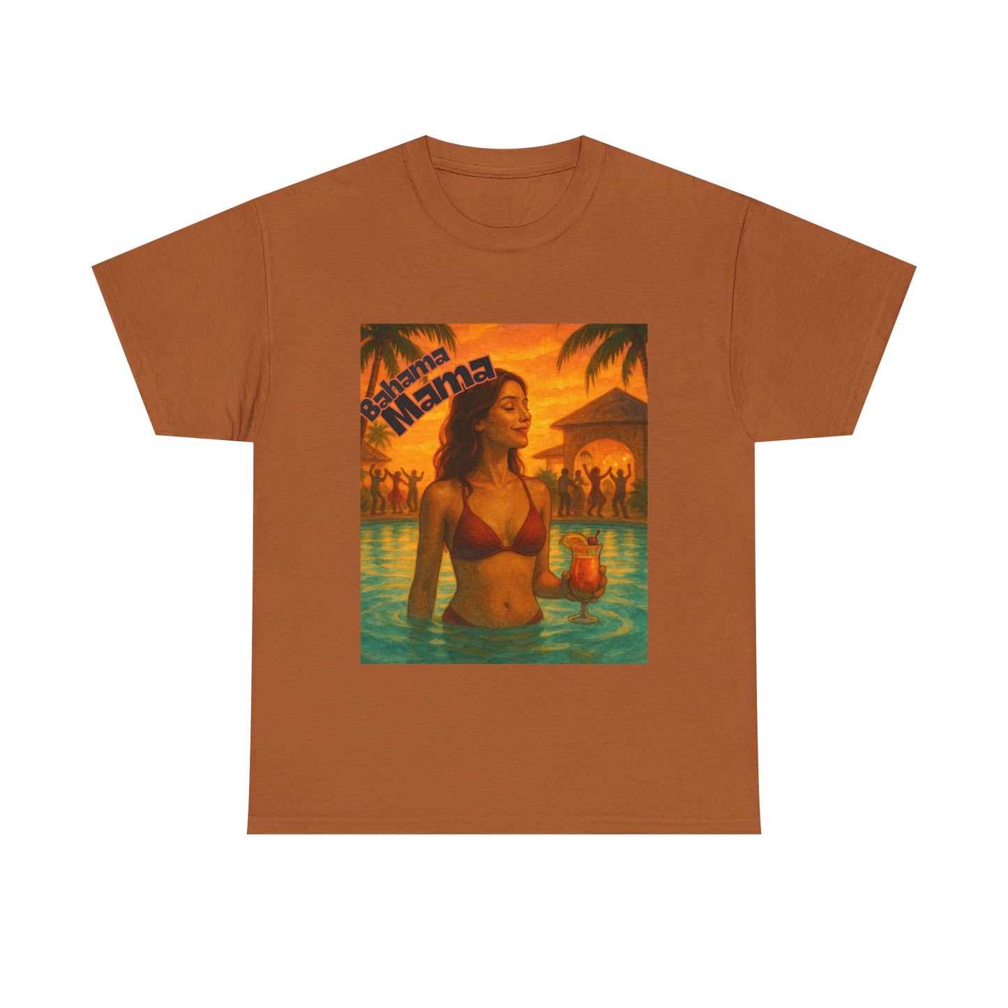 Beach Vibes Unisex Heavy Cotton Tee - Tropical Mama Design