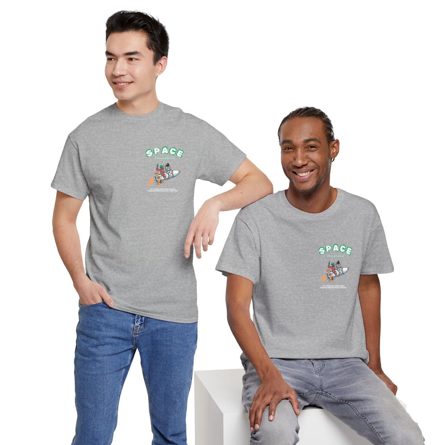 Cosmic Escape Tee, Fun Graphic T-Shirt, Unisex Casual Wear, Summer Vibes Gift, Festival Outfit Idea