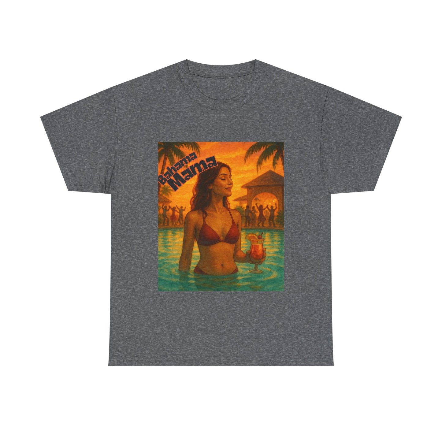 Beach Vibes Unisex Heavy Cotton Tee - Tropical Mama Design