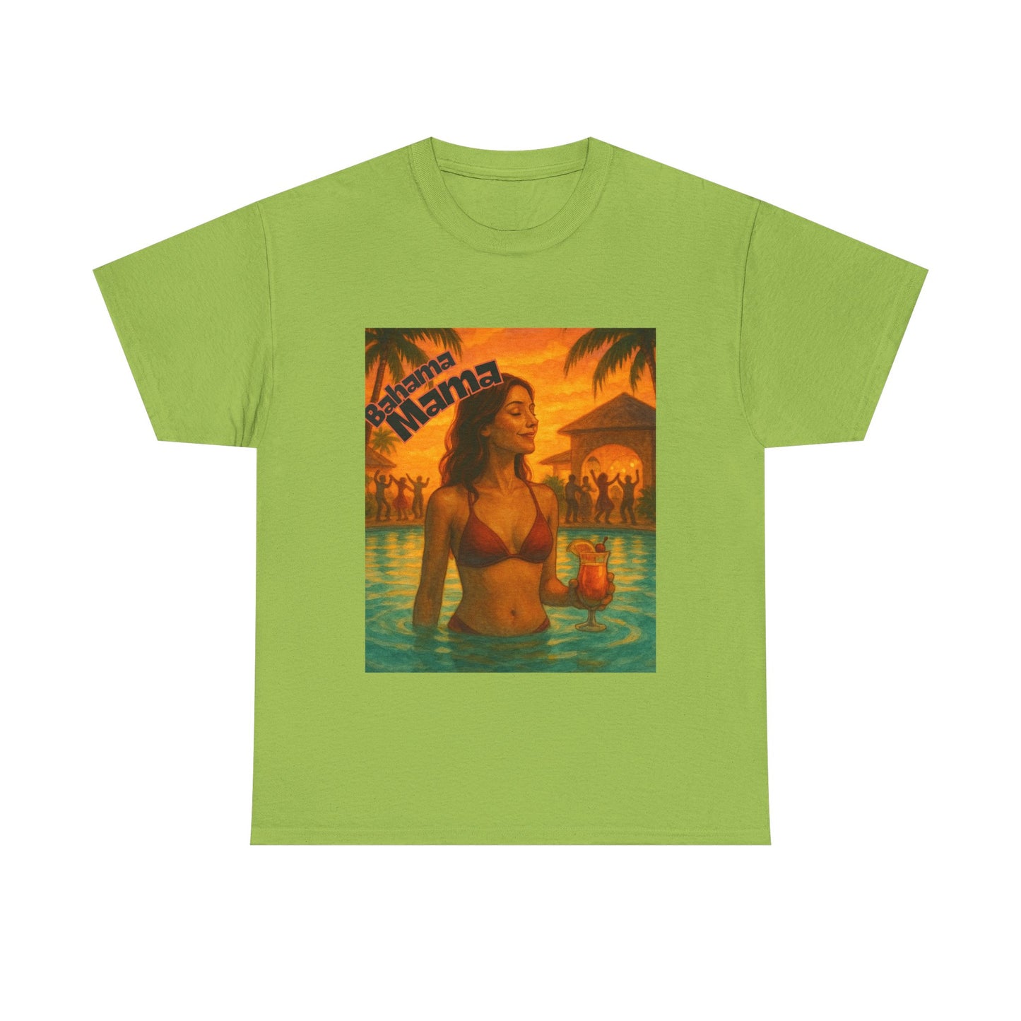 Beach Vibes Unisex Heavy Cotton Tee - Tropical Mama Design
