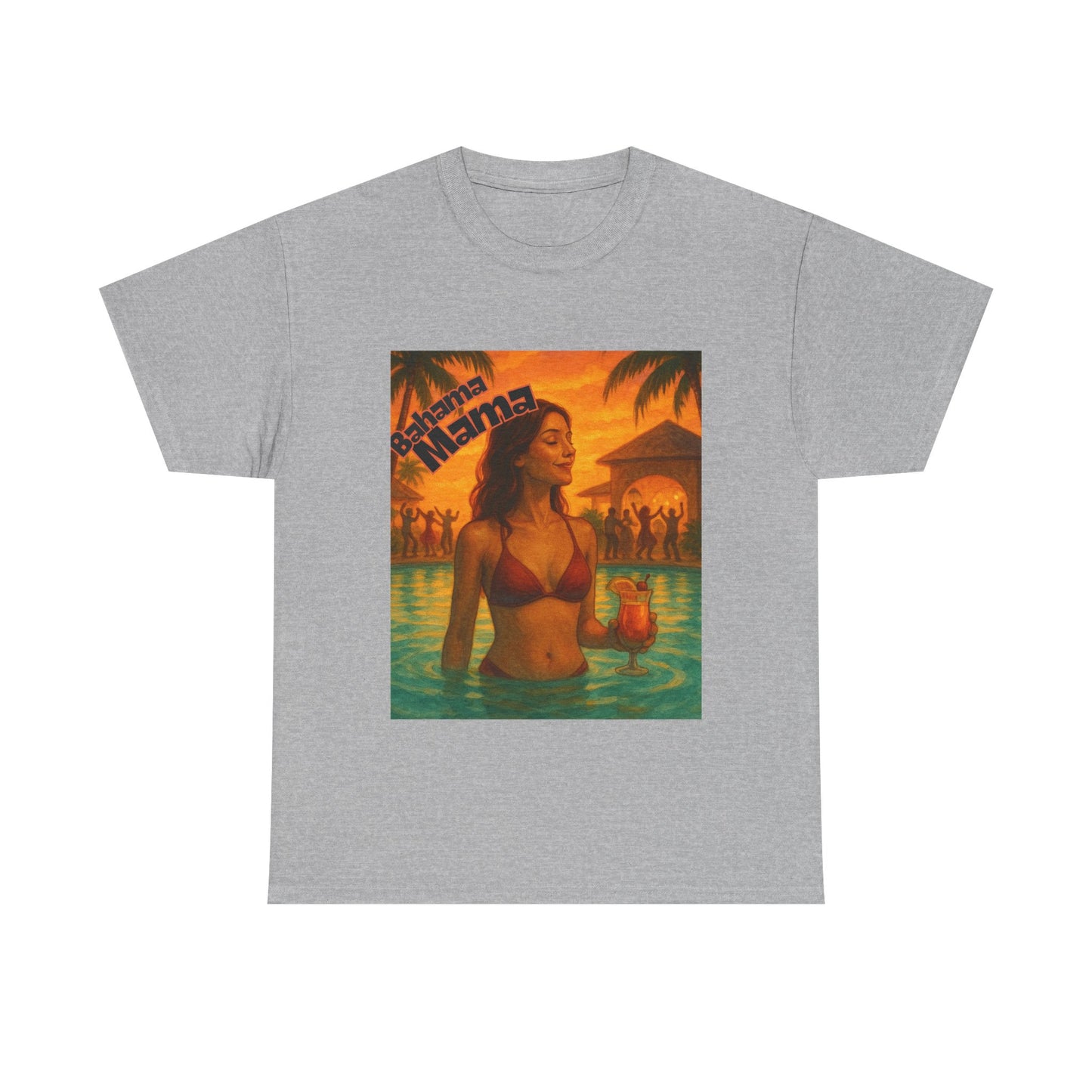 Beach Vibes Unisex Heavy Cotton Tee - Tropical Mama Design