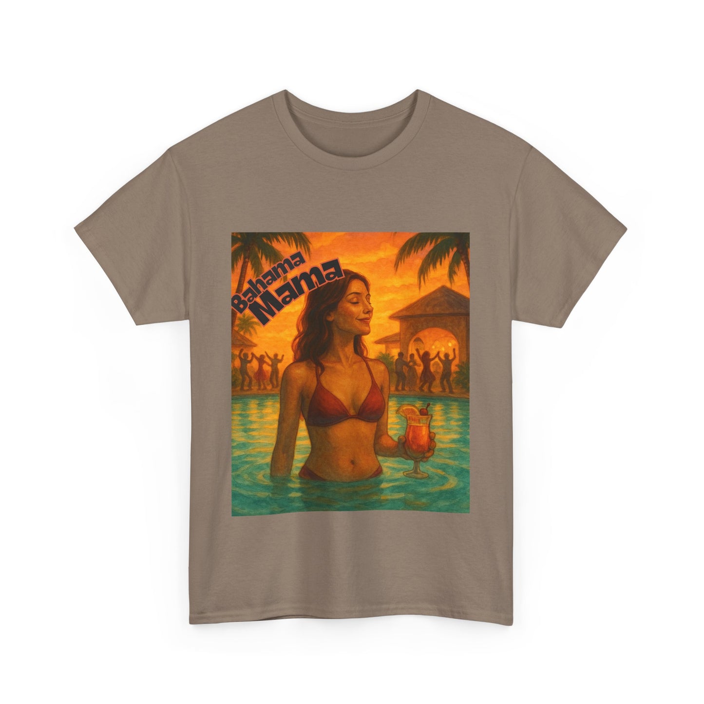 Beach Vibes Unisex Heavy Cotton Tee - Tropical Mama Design