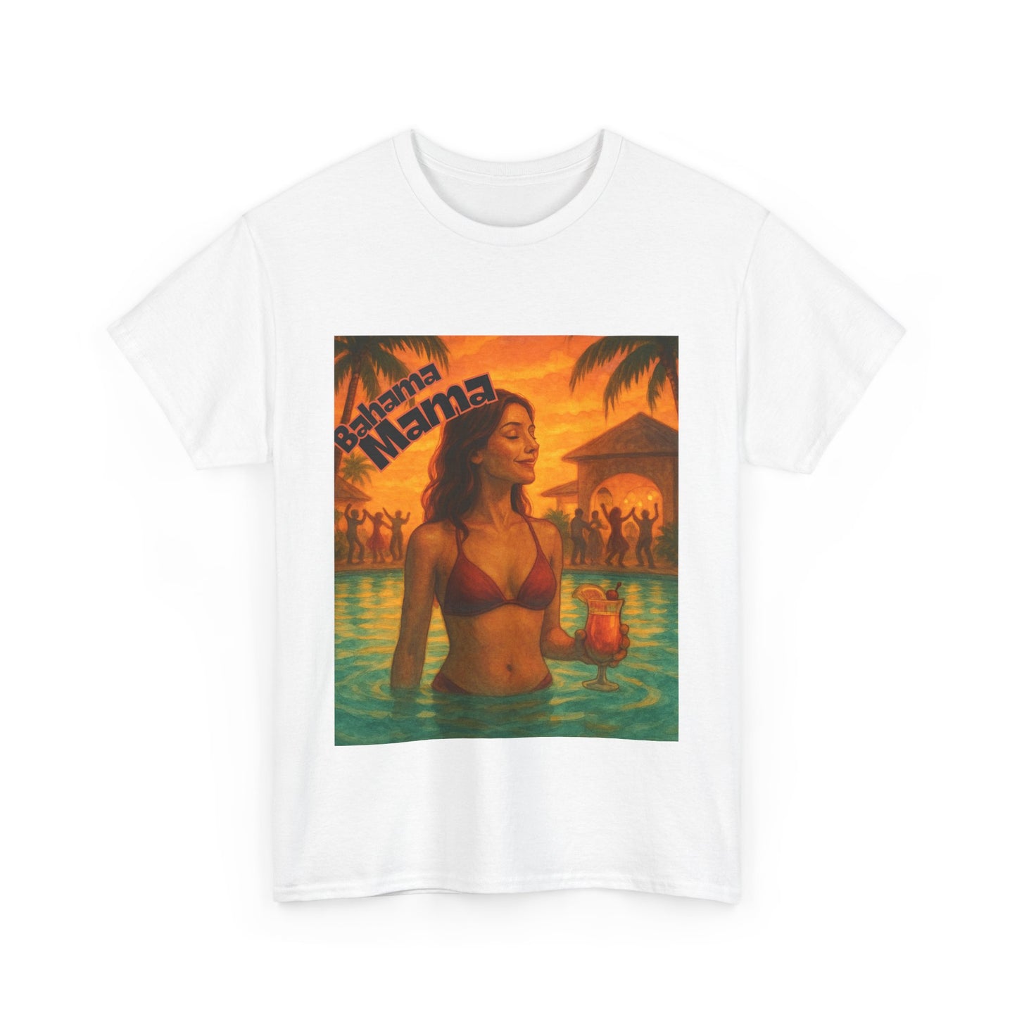 Beach Vibes Unisex Heavy Cotton Tee - Tropical Mama Design