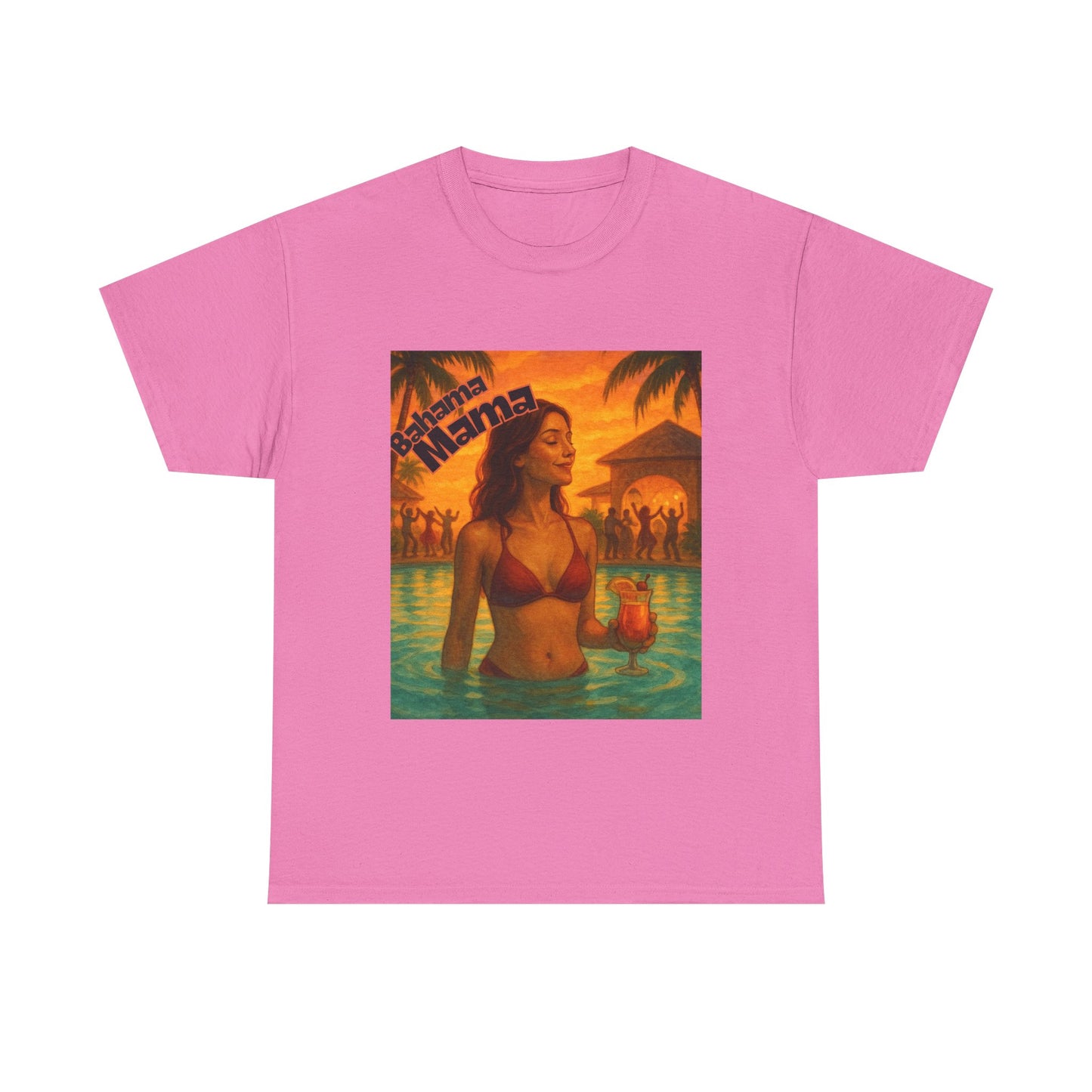 Beach Vibes Unisex Heavy Cotton Tee - Tropical Mama Design