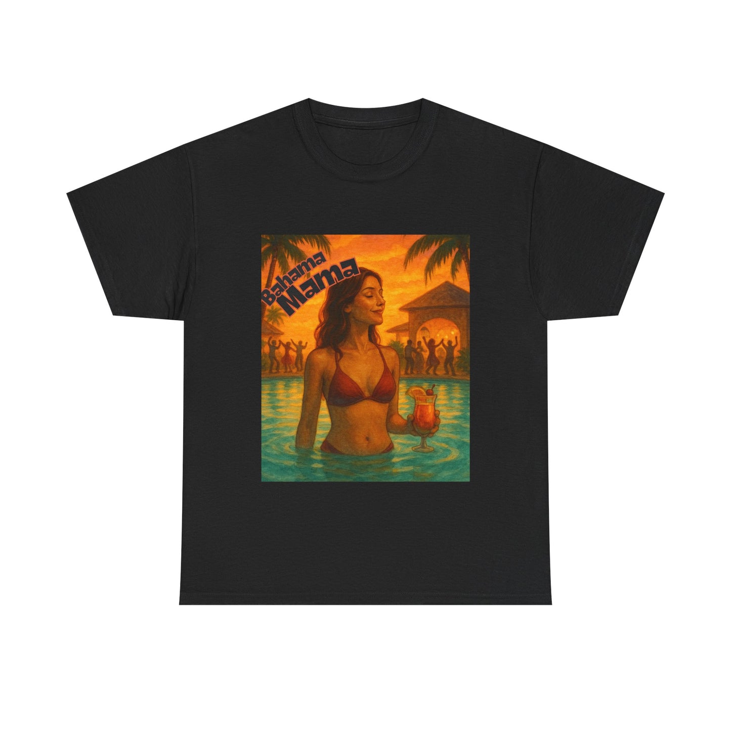 Beach Vibes Unisex Heavy Cotton Tee - Tropical Mama Design
