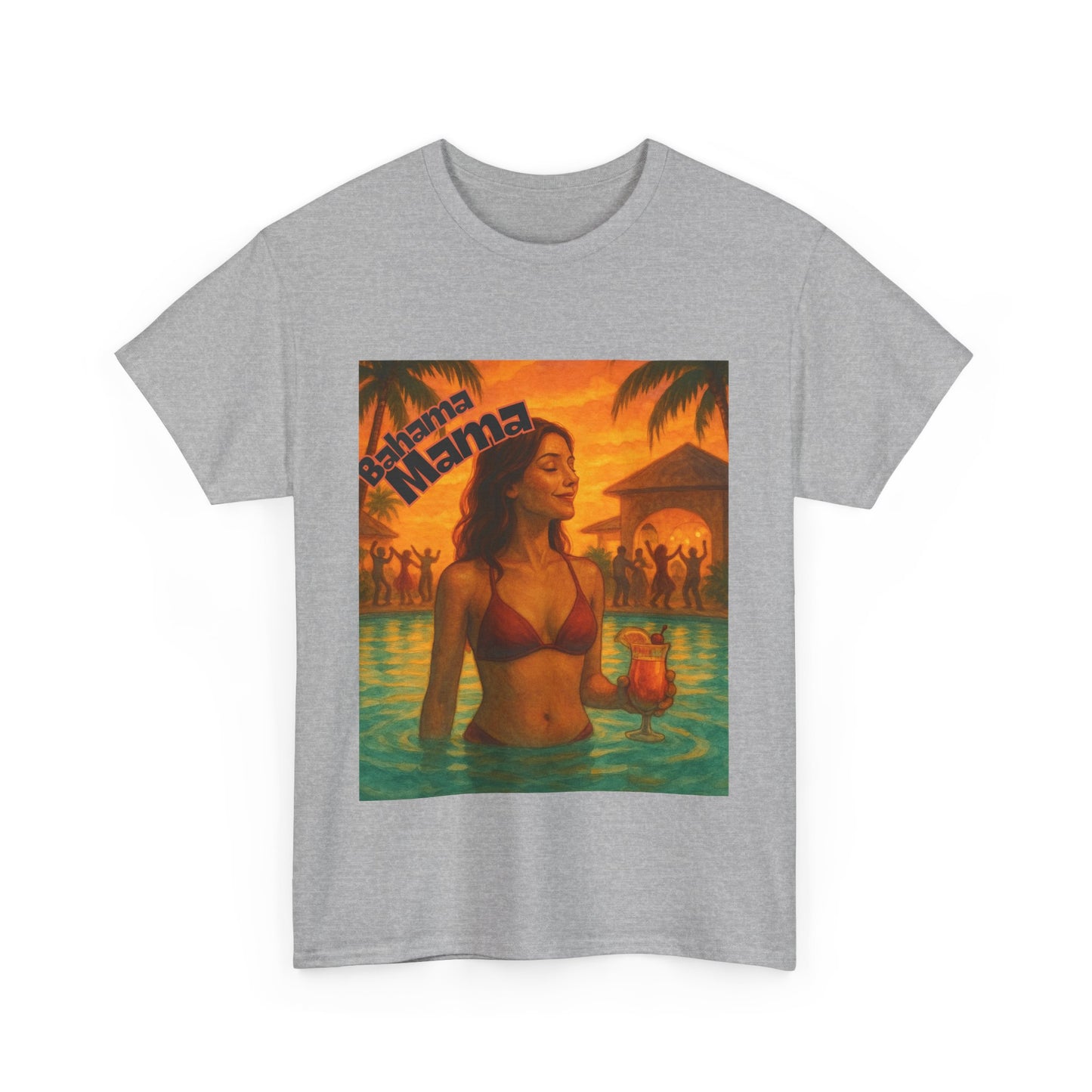 Beach Vibes Unisex Heavy Cotton Tee - Tropical Mama Design