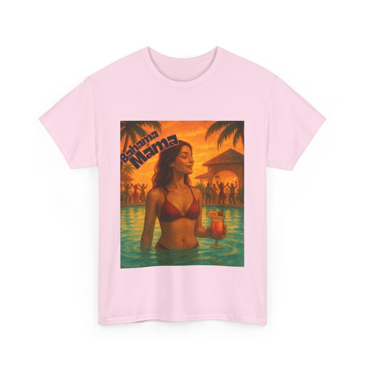 Beach Vibes Unisex Heavy Cotton Tee - Tropical Mama Design