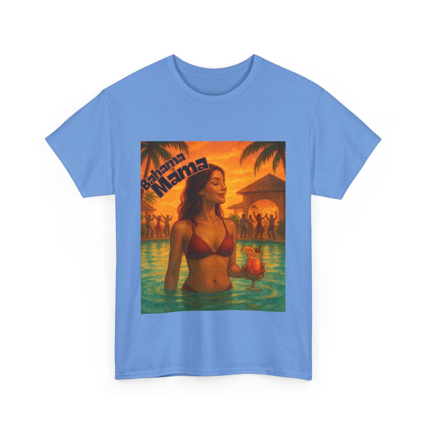 Beach Vibes Unisex Heavy Cotton Tee - Tropical Mama Design