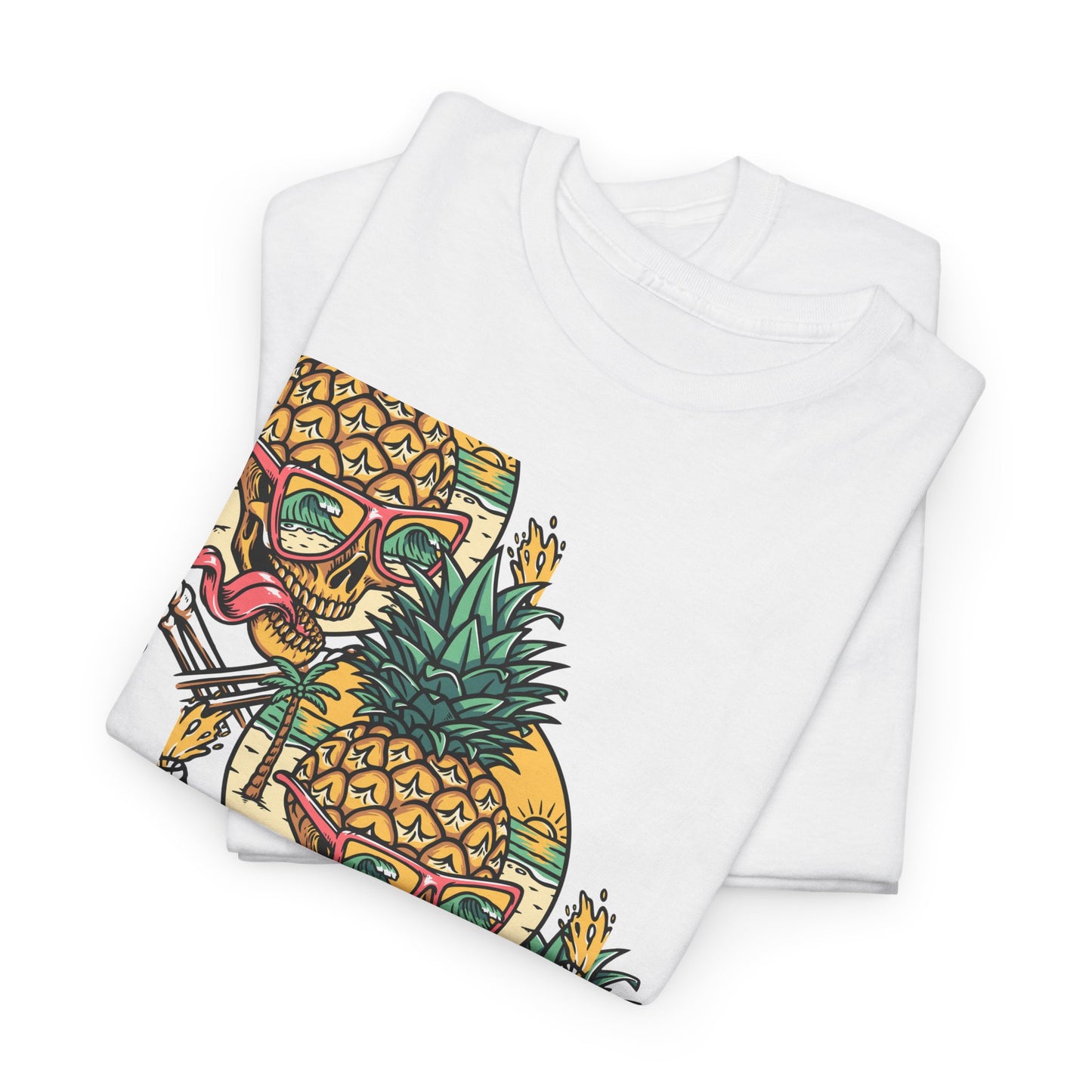 Beats on the Beach Unisex Heavy Cotton Tee – Chill Vibes Shirt