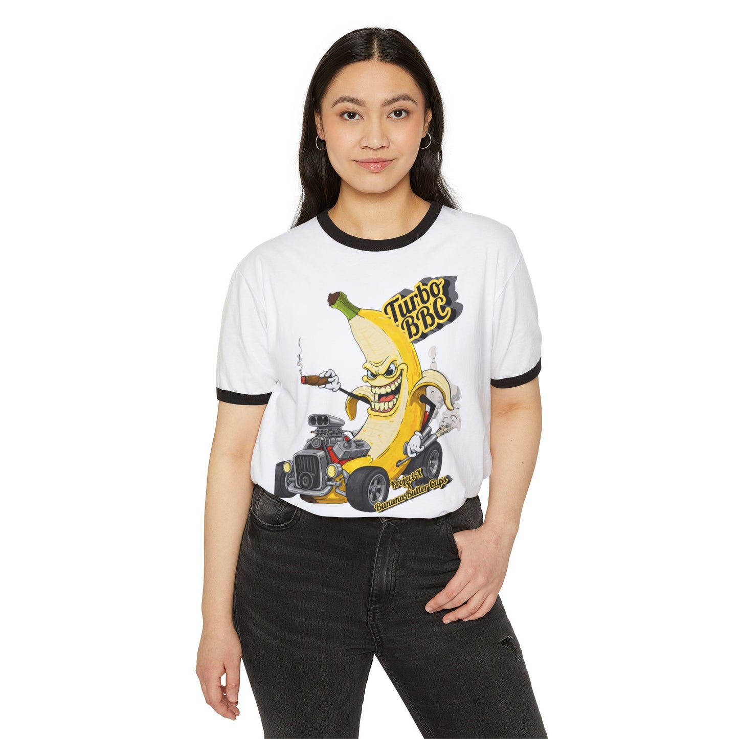 Unisex Cotton Ringer T-Shirt