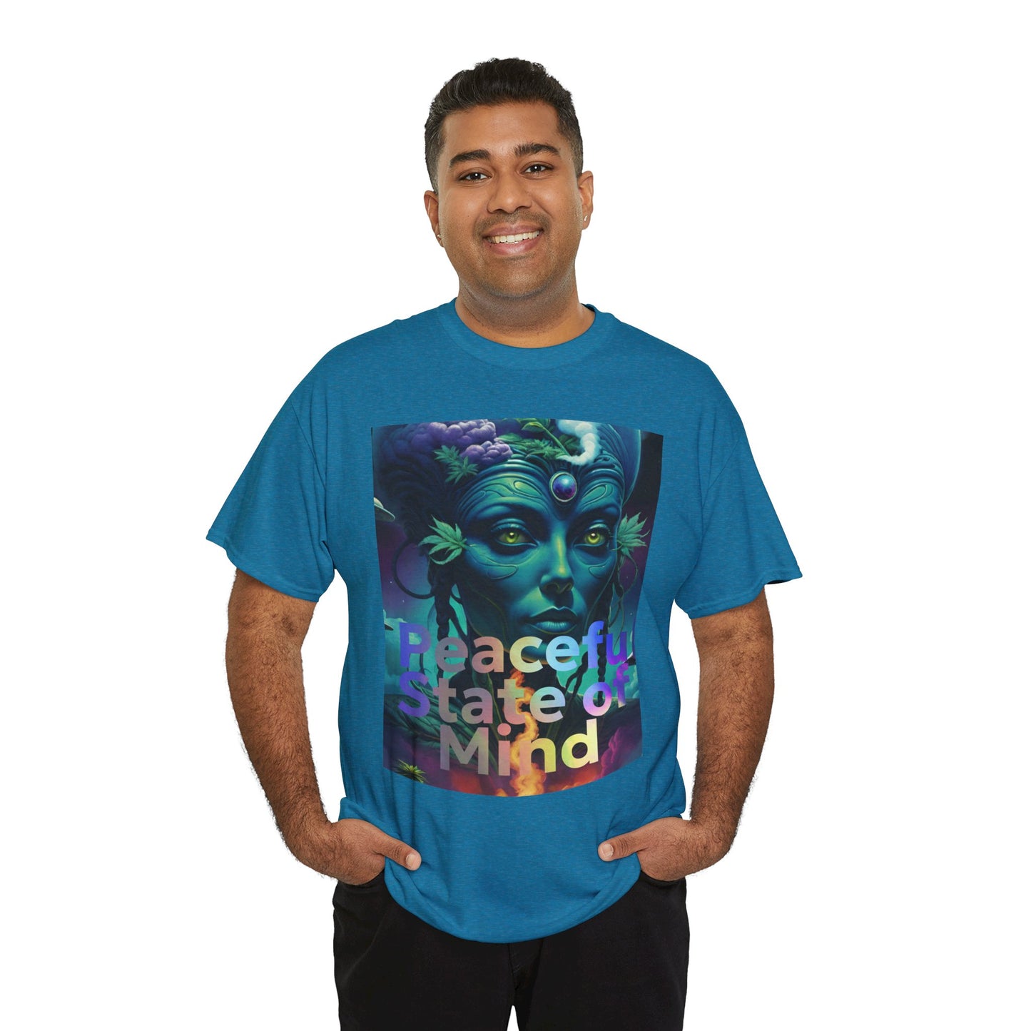 Peaceful State of Mind Unisex Heavy Cotton Tee
