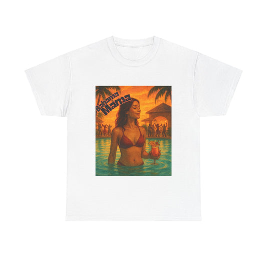 Beach Vibes Unisex Heavy Cotton Tee - Tropical Mama Design