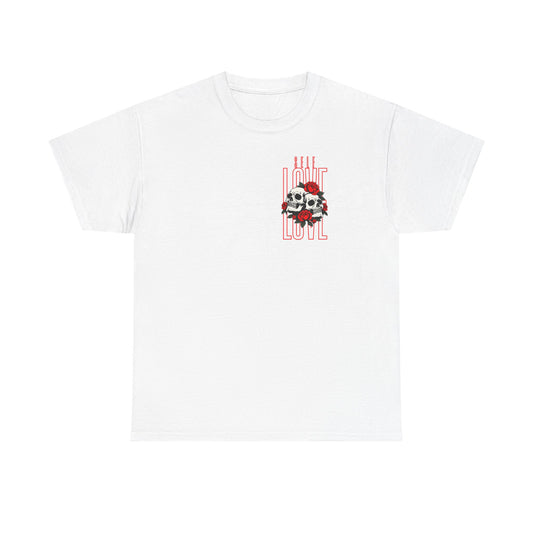 Unisex Heavy Cotton Tee - 'I Got My Back' & Love Design