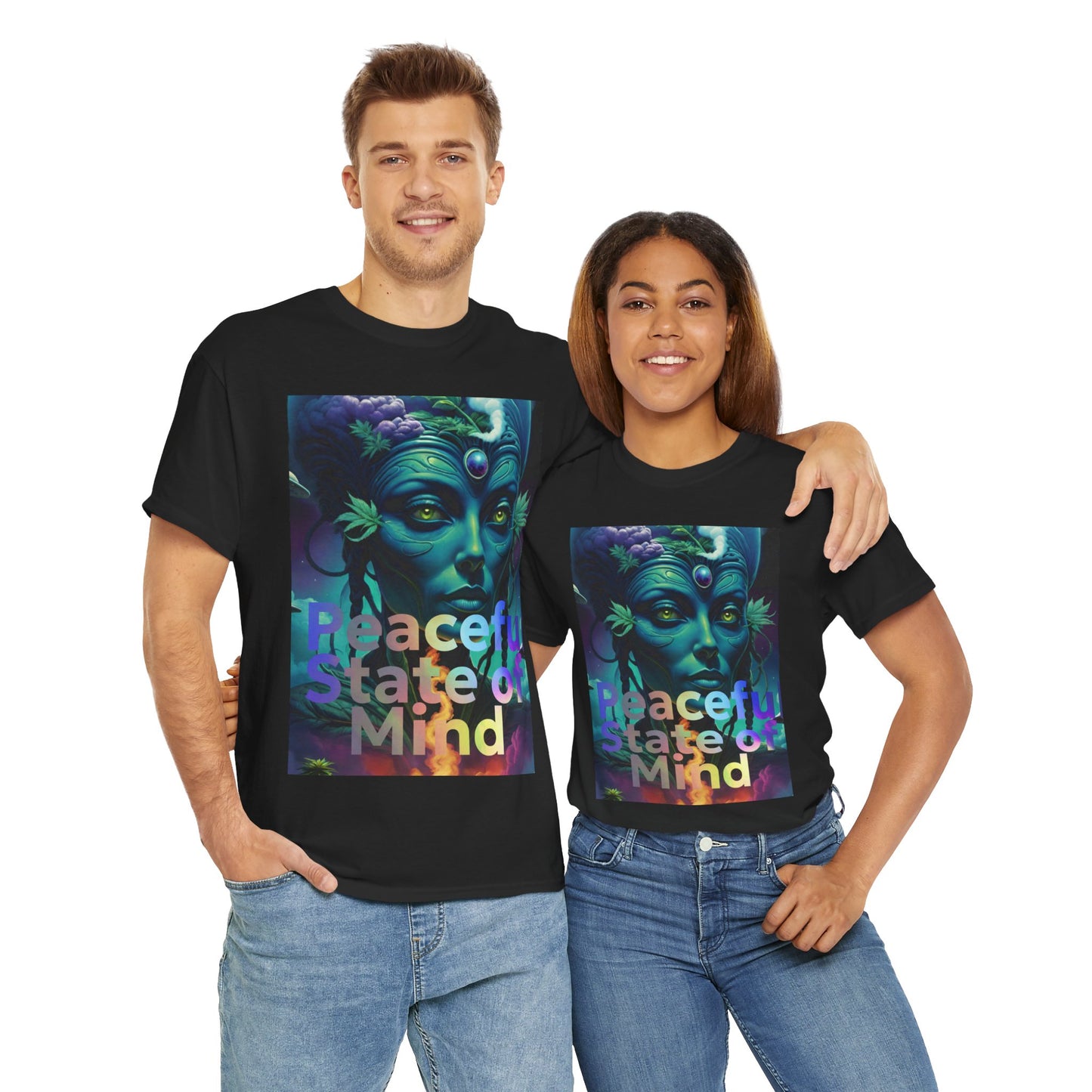 Peaceful State of Mind Unisex Heavy Cotton Tee