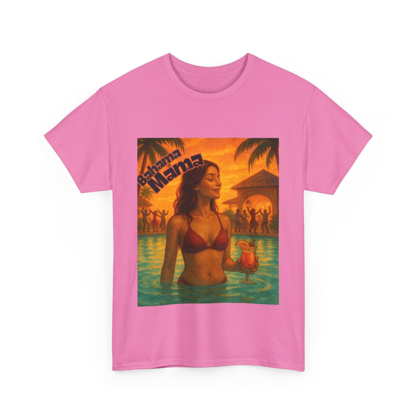 Beach Vibes Unisex Heavy Cotton Tee - Tropical Mama Design