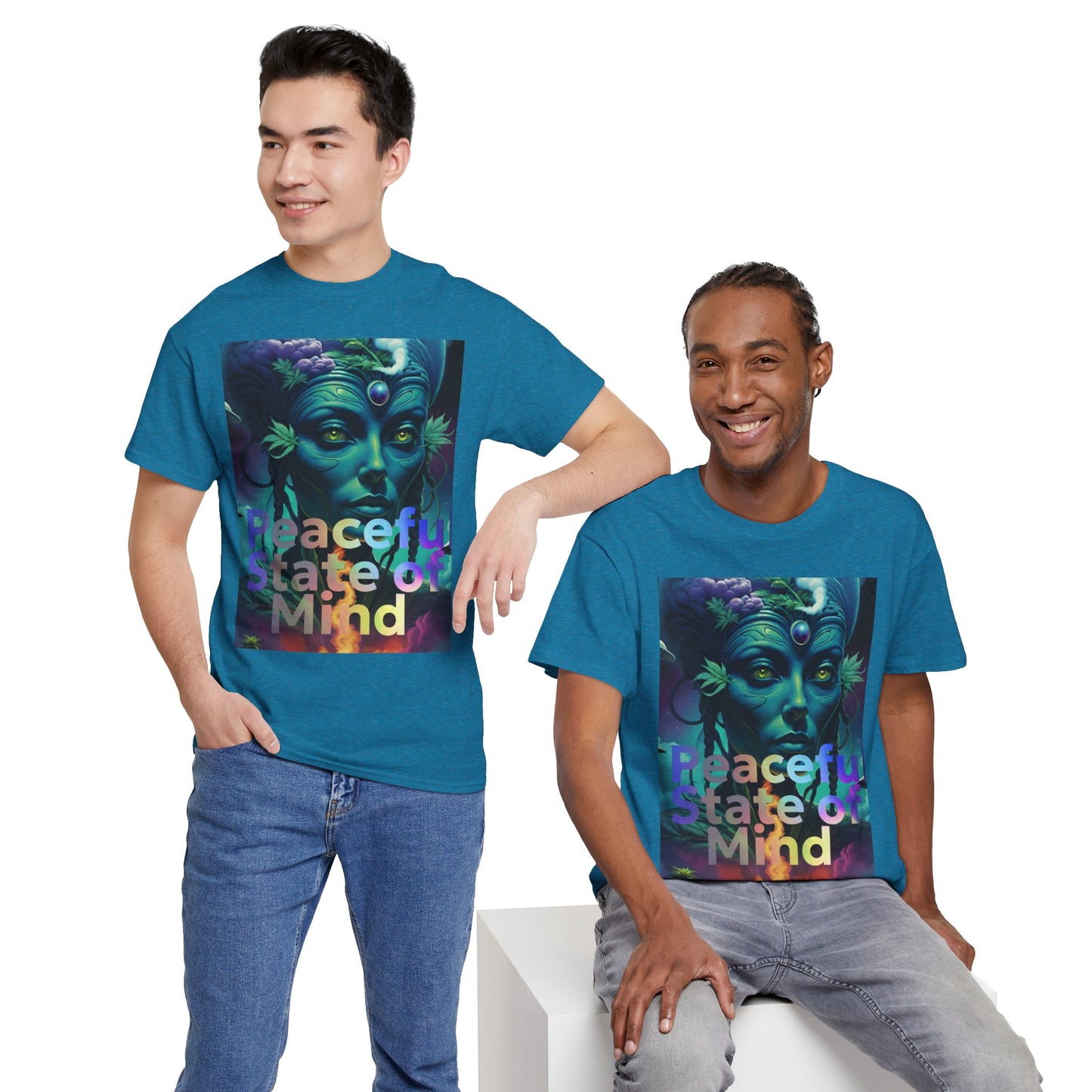Peaceful State of Mind Unisex Heavy Cotton Tee